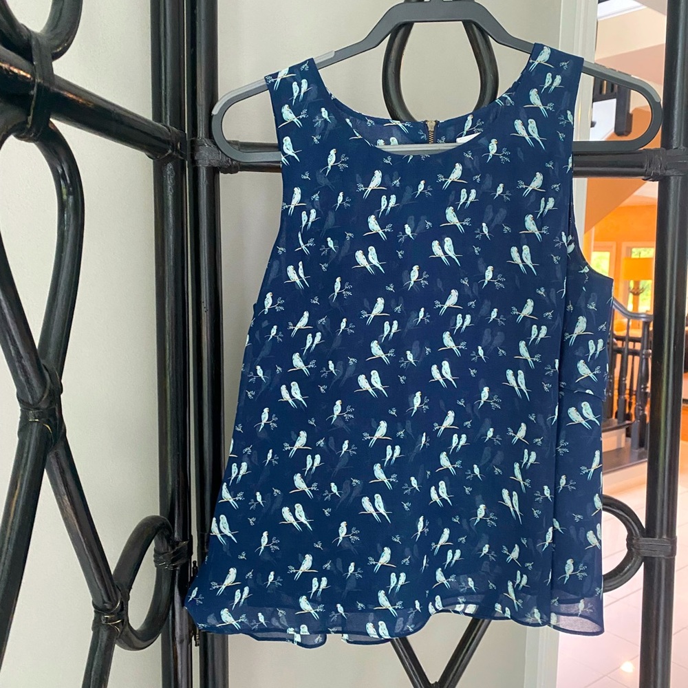 New w/o tags size S sleeveless back zip top by Cabi.